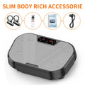 Vibrationsplatte – Fitness-Vibrationsboard für Zuhause, Ganzkörper-Trainingsgerät, Fettverbrennung & Muskelaufbau