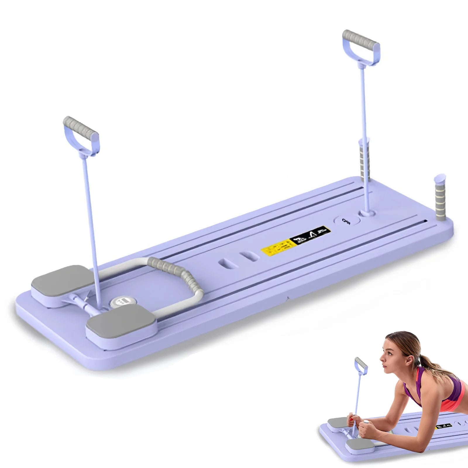 Multifunktionales Fitness-Board – Bauchtraining, Push-Up-Platte, Pilates-Board & Core-Workout-Gerät