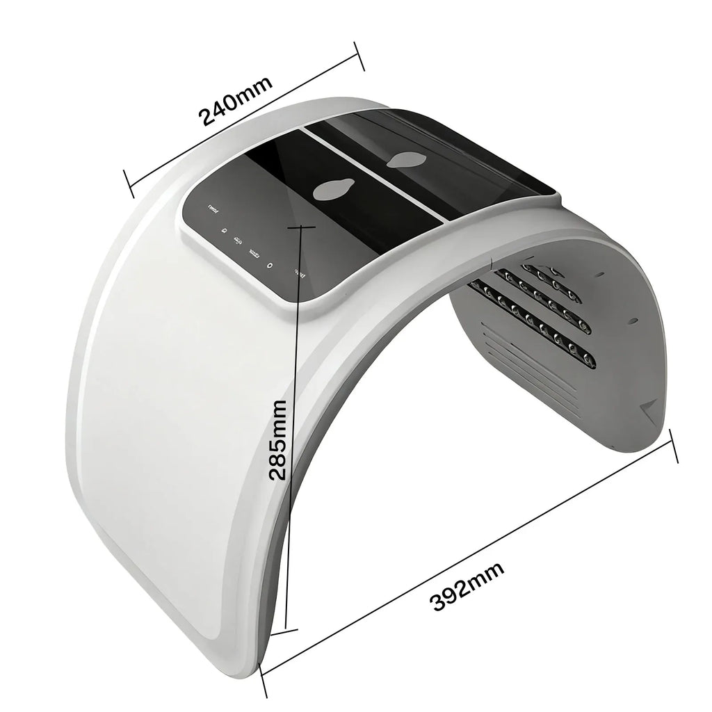 Professionelle 7-Farben PDT LED-Gesichtsmaske – Rotlichttherapie, Anti-Falten & Hautstraffung
