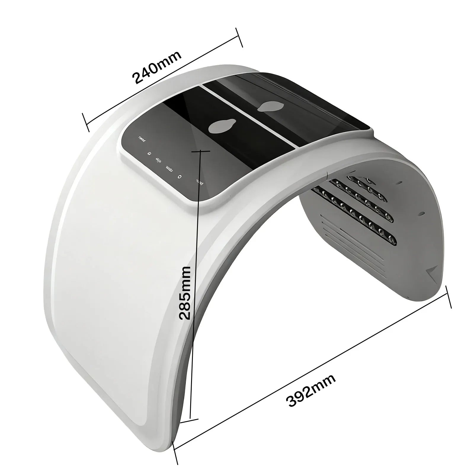 Professionelle 7-Farben PDT LED-Gesichtsmaske – Rotlichttherapie, Anti-Falten & Hautstraffung
