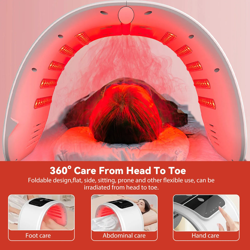 Professionelle 7-Farben PDT LED-Gesichtsmaske – Rotlichttherapie, Anti-Falten & Hautstraffung