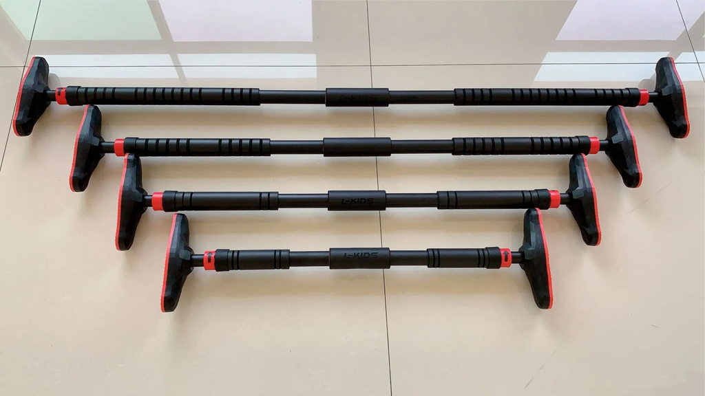 Große Türklimmzugstange aus Stahl – Verstellbare Trainingsstange für Zuhause, Klimmzüge & Sit-ups