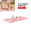 4-in-1 Pilates Reformer Fitness-Board – Verstellbares Push-Up-Board für Brust & Bauch, Heimtraining