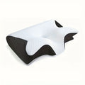 2-in-1 Ergonomisches Kontur-Nackenkissen – Neues Horn-Design für Seiten-, Rücken- & Bauchschläfer, Schulterentspannung & weich-feste Unterstützung