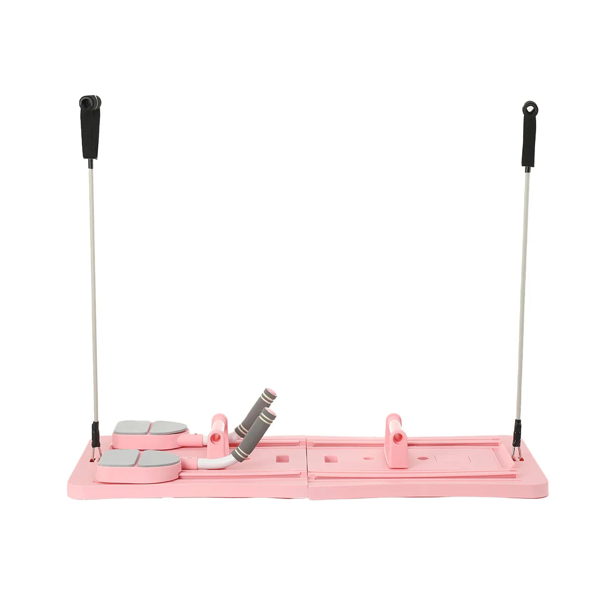 4-in-1 Pilates Reformer Fitness-Board – Verstellbares Push-Up-Board für Brust & Bauch, Heimtraining