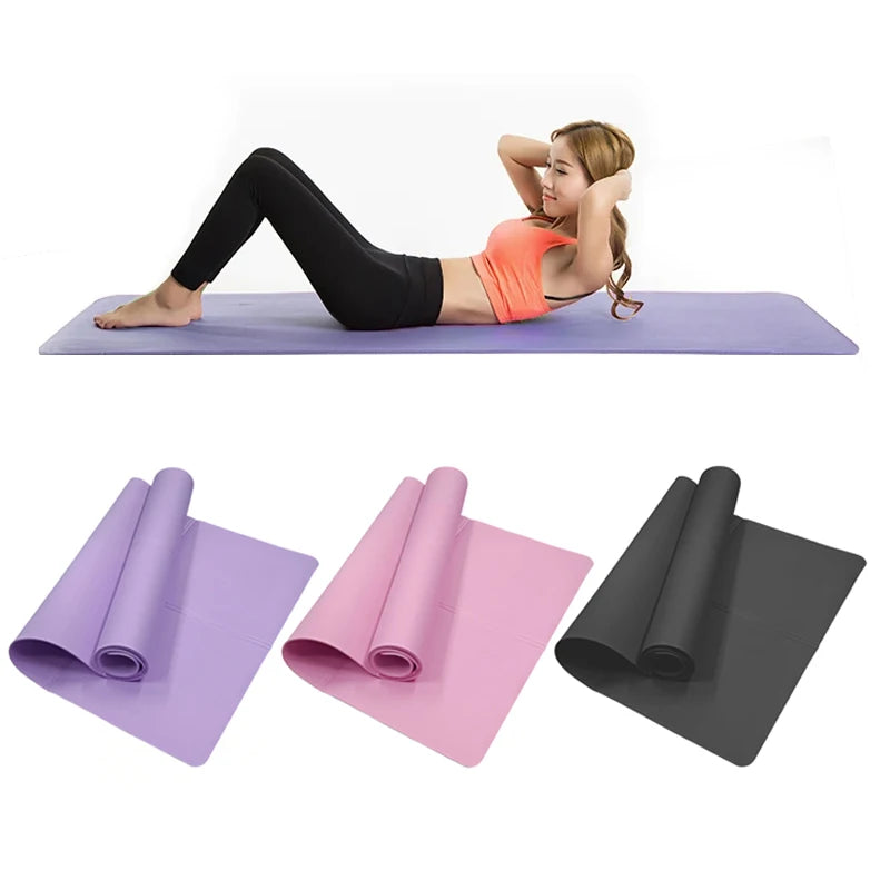 4mm EVA Yogamatte rutschfest – Sportmatte für Yoga, Pilates & Gymnastik