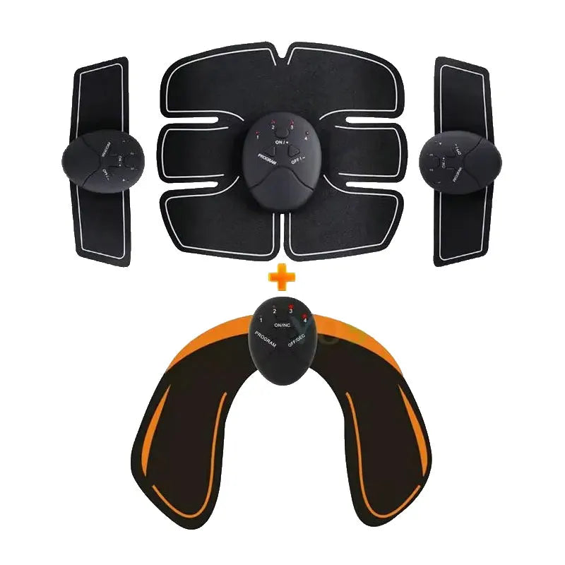 EMS Hüft-Muskelstimulator – Fitness-Trainer für Po, Bauch, Arme & Beine mit Massagefunktion