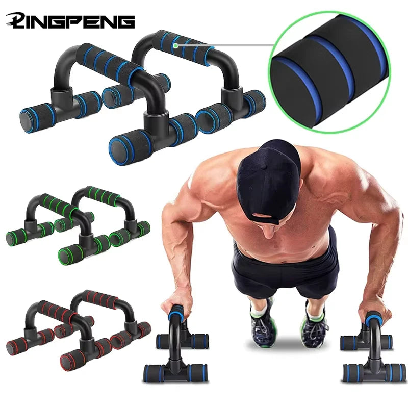 U-Form Liegestütz-Griffe – Fitness-Equipment mit Schaumstoffgriff für Brust, Arme & Muskelaufbau zuhause