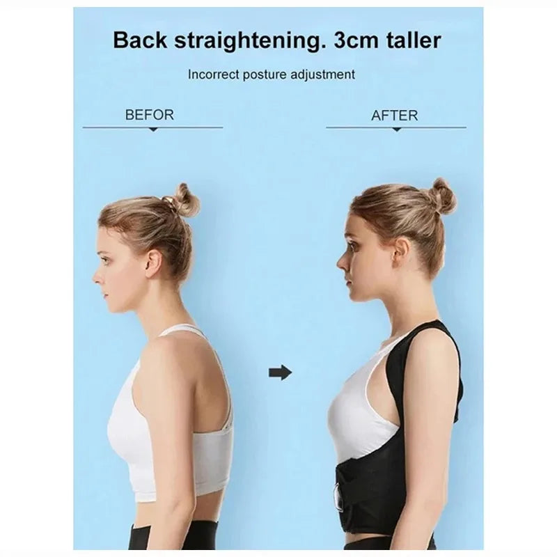 Haltungskorrektur-Rückenstütze für Damen – atmungsaktiv, für Schulter & Rücken