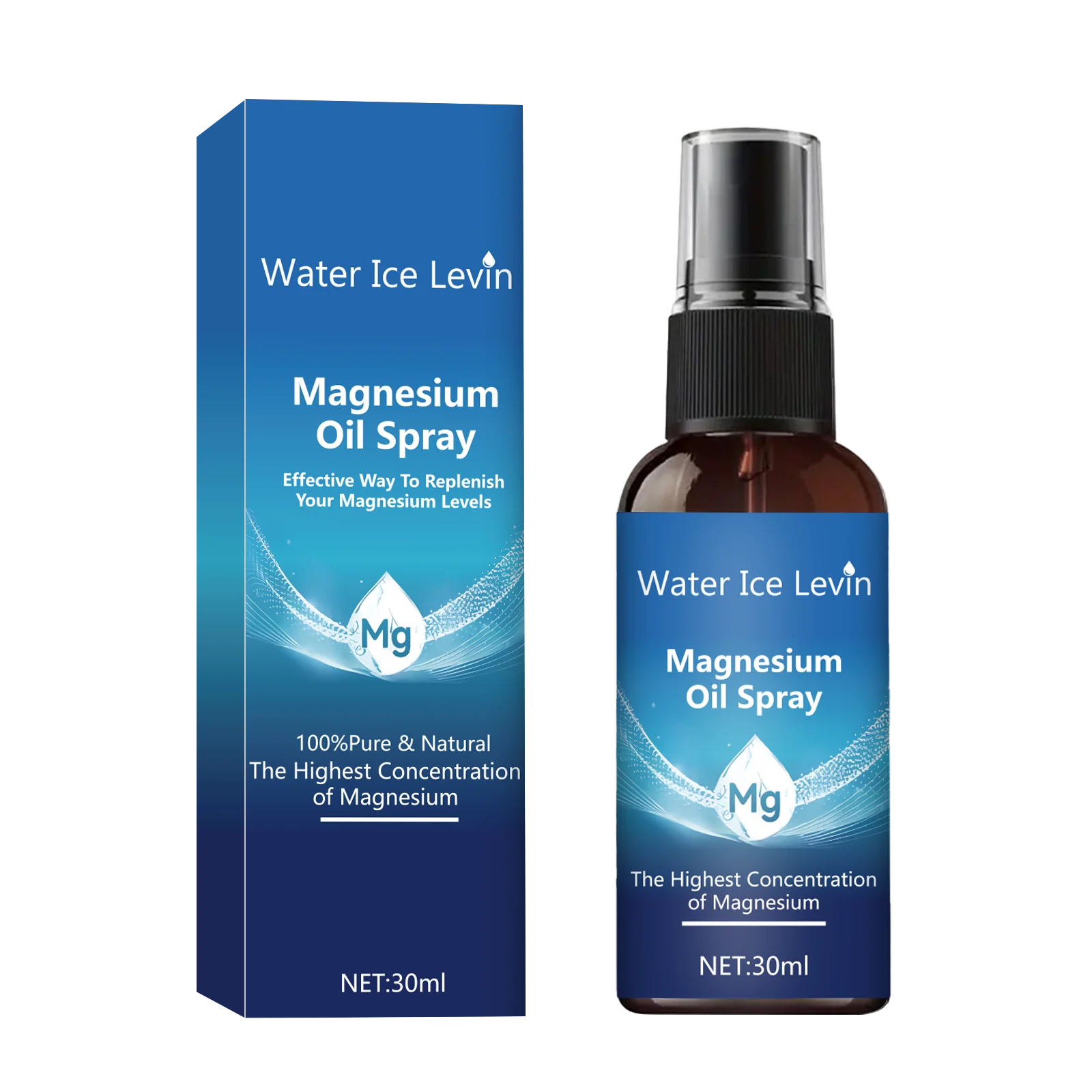 Magnesiumöl-Spray für Gesicht & Körper – feuchtigkeitsspendende Massagepflege
