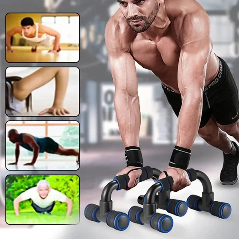 U-Form Liegestütz-Griffe – Fitness-Equipment mit Schaumstoffgriff für Brust, Arme & Muskelaufbau zuhause