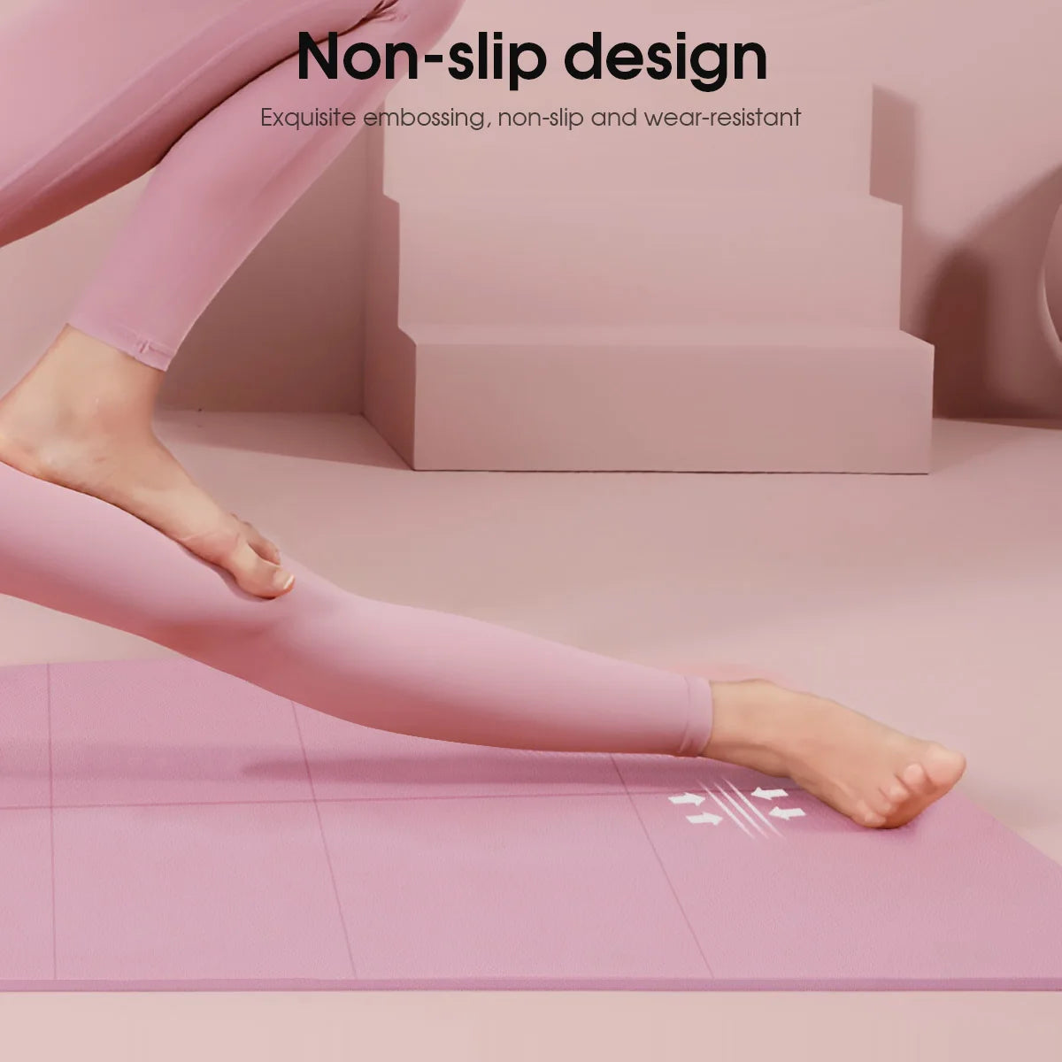 4mm EVA Yogamatte rutschfest – Sportmatte für Yoga, Pilates & Gymnastik