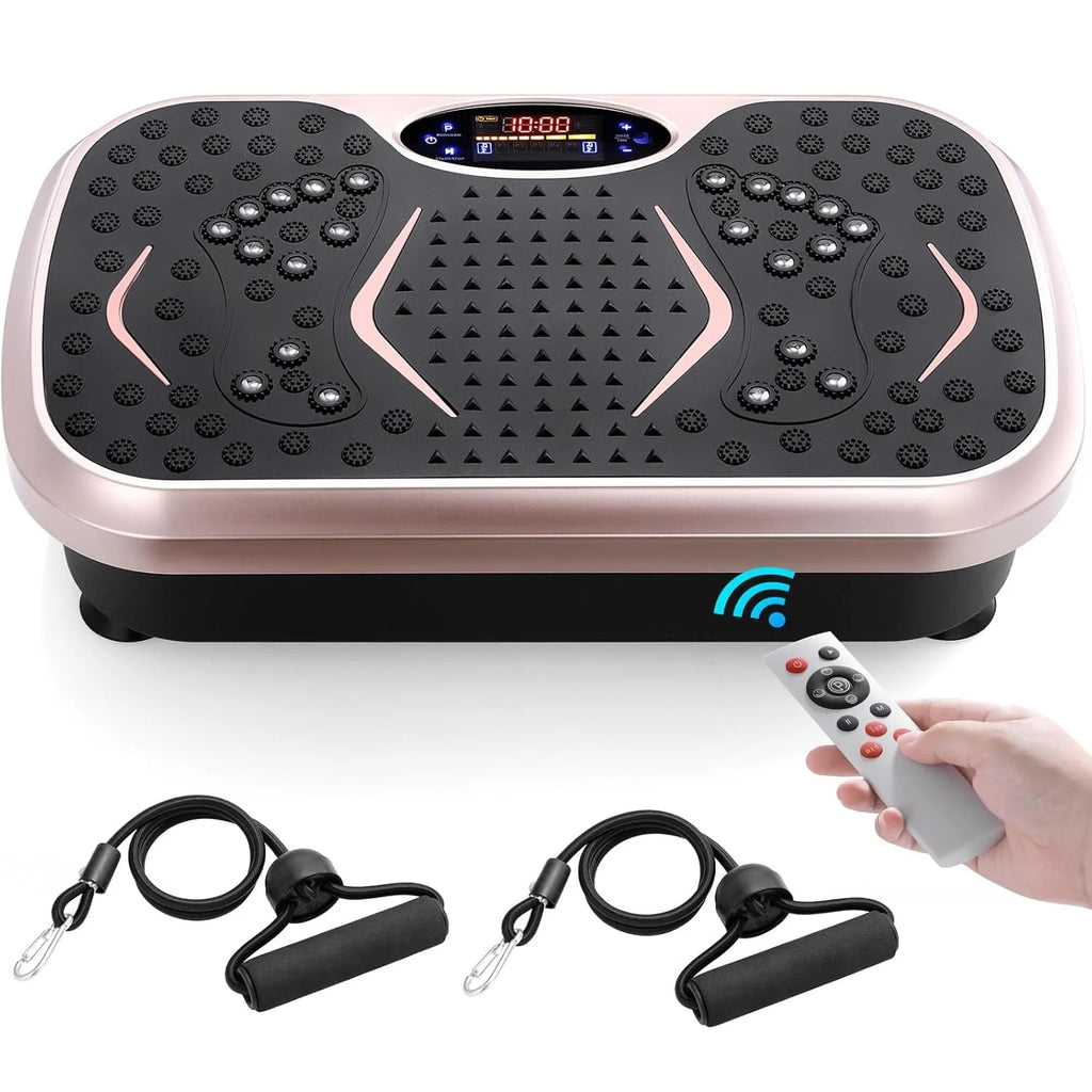 Vibrationsplatte – Fitness-Vibrationsboard für Zuhause, Ganzkörper-Training, Fettverbrennung & Körperformung