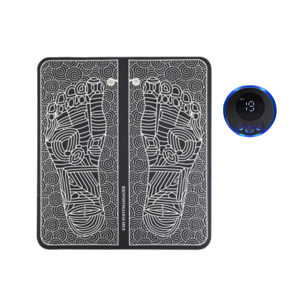 EMS Fußmassage-Pad – Schmerzlinderung, Akupunktur-Massage, elektrische Muskelstimulation & verbesserte Durchblutung