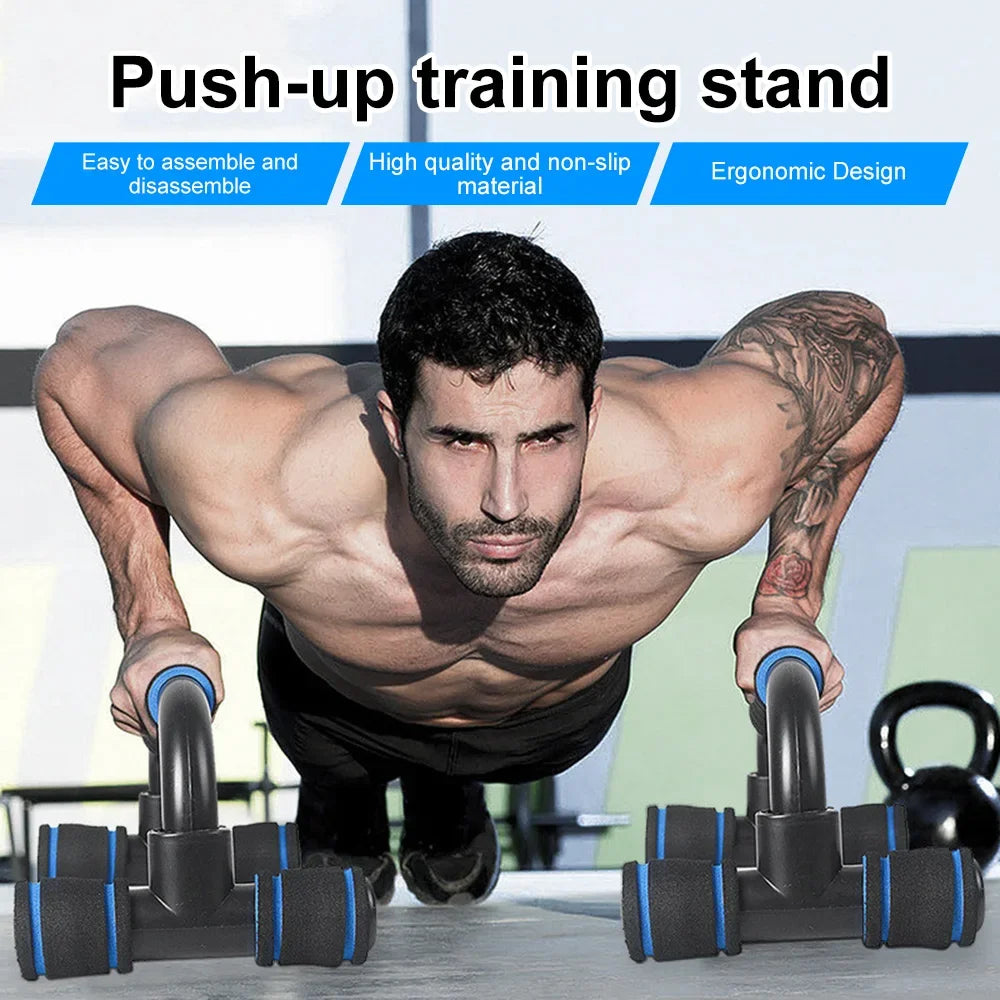 U-Form Liegestütz-Griffe – Fitness-Equipment mit Schaumstoffgriff für Brust, Arme & Muskelaufbau zuhause